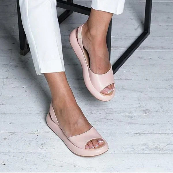 Sophie Sandales Élégantes en Cuir Véritable