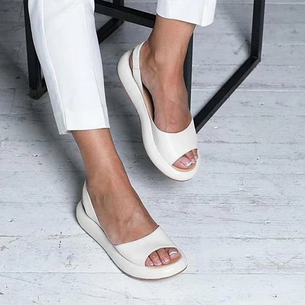 Sophie Sandales Élégantes en Cuir Véritable