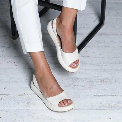 Sophie Sandales Élégantes en Cuir Véritable