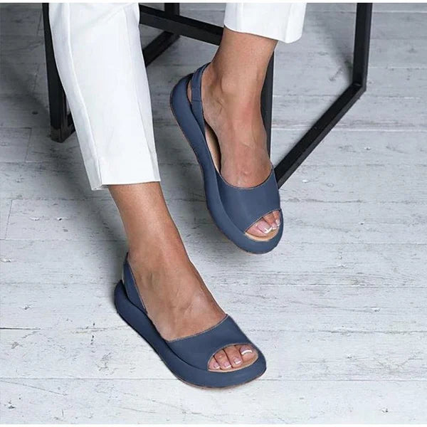 Sophie Sandales Élégantes en Cuir Véritable