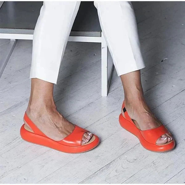 Sophie Sandales Élégantes en Cuir Véritable