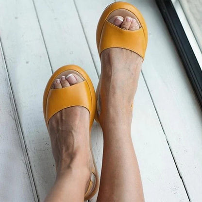 Sophie Sandales Élégantes en Cuir Véritable