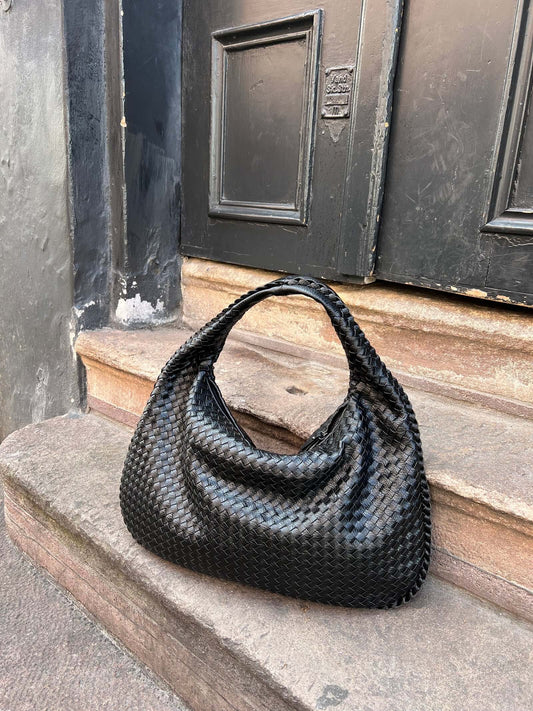 Sophie Élégant Sac Hobo Tressé