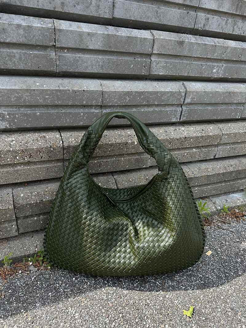 Sophie Élégant Sac Hobo Tressé
