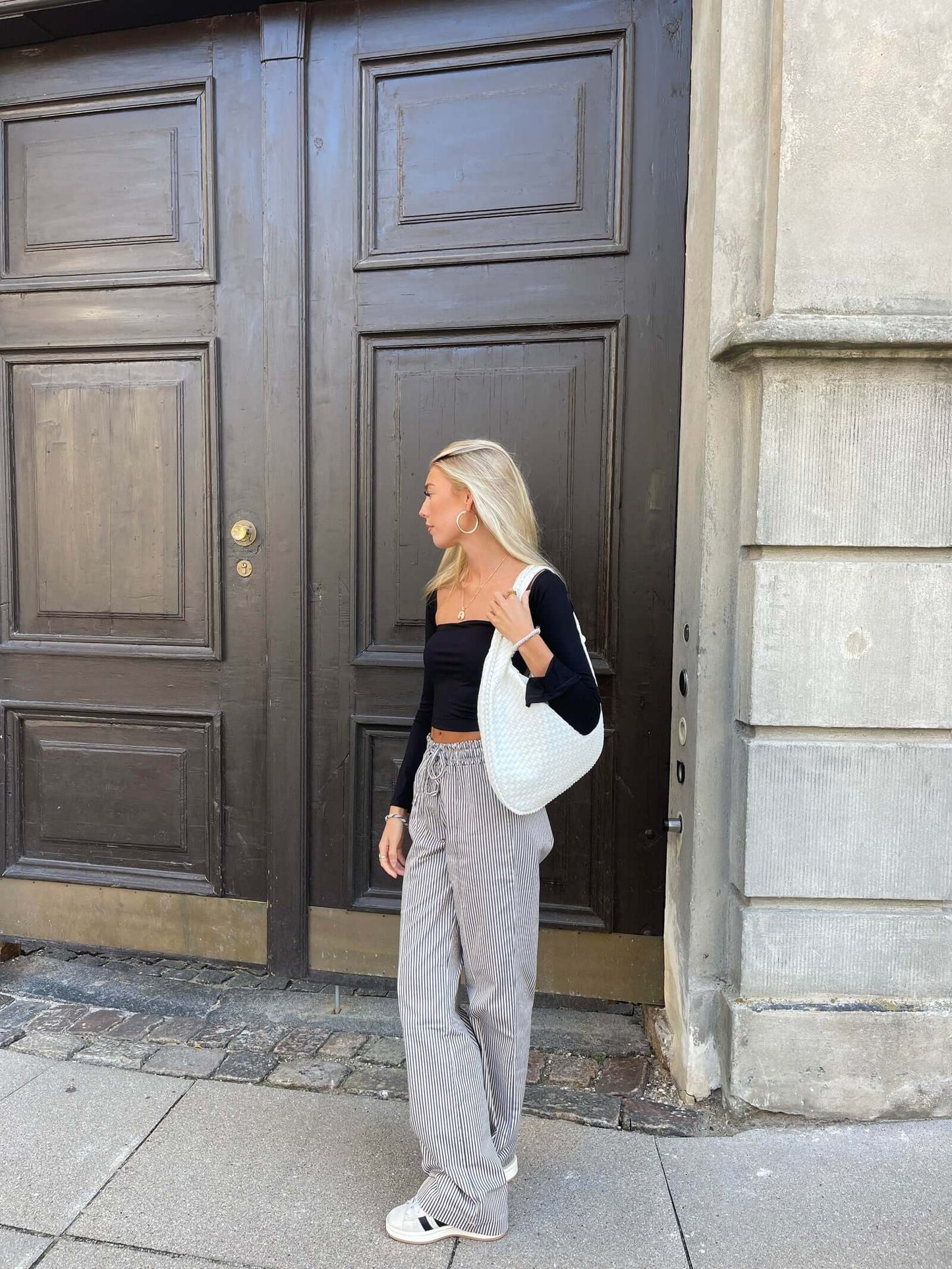 Sophie Élégant Sac Hobo Tressé