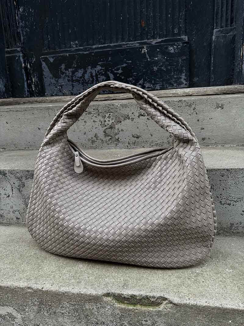 Sophie Élégant Sac Hobo Tressé
