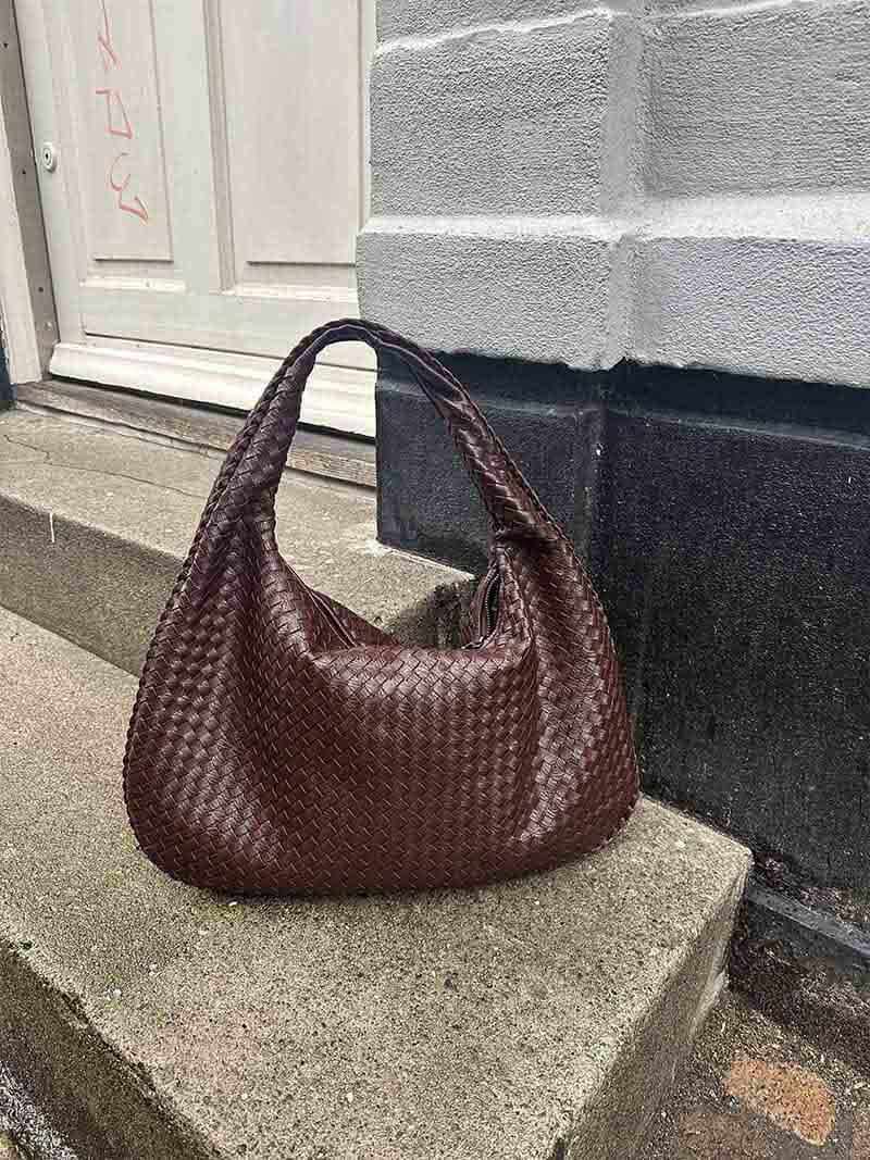 Sophie Élégant Sac Hobo Tressé