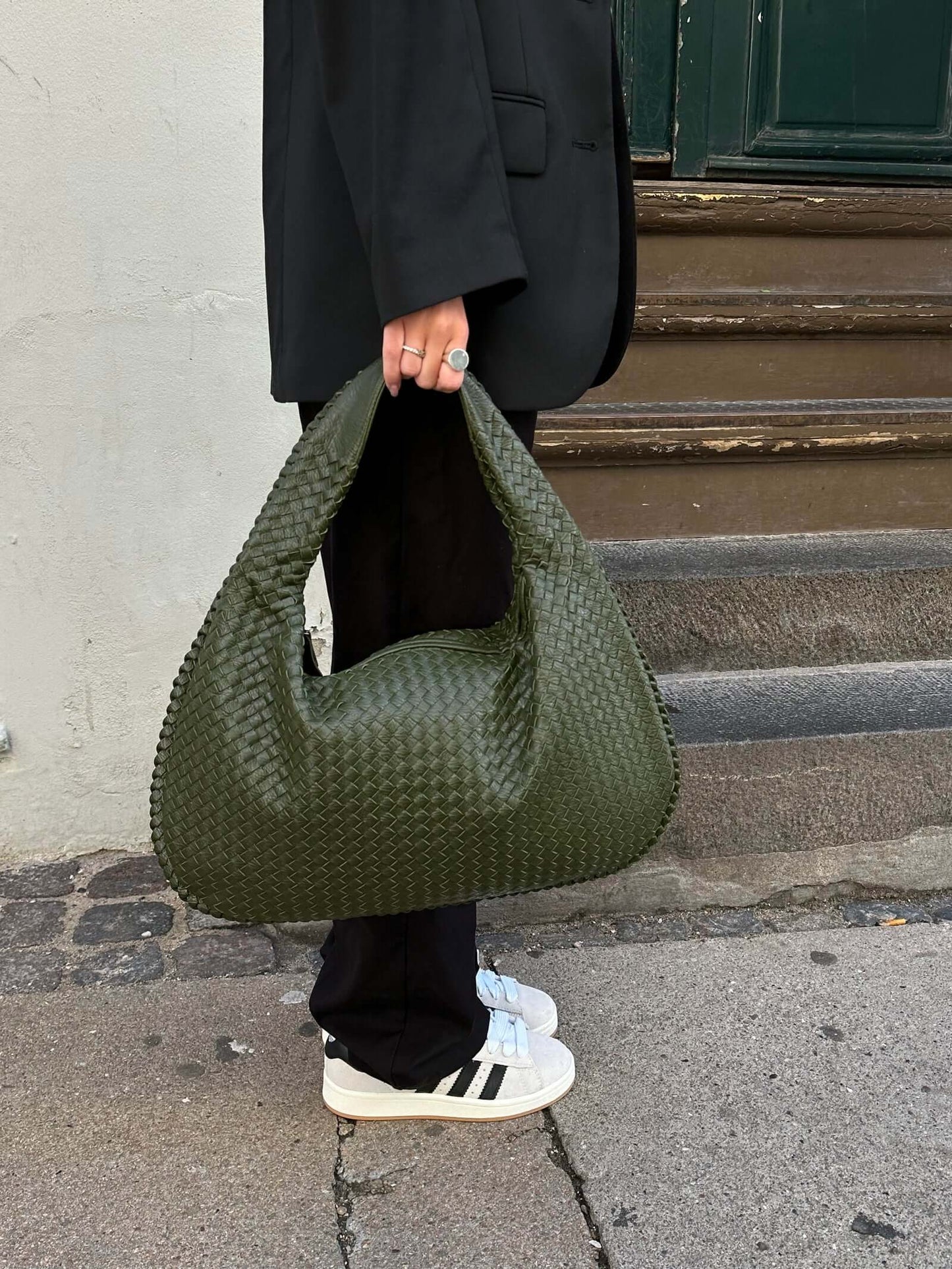 Sophie Élégant Sac Hobo Tressé