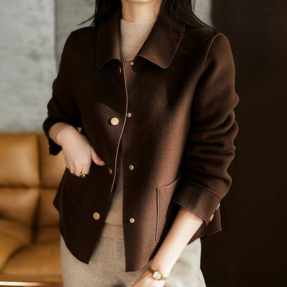 Sophie Elegant og Myk Kort Kåpe