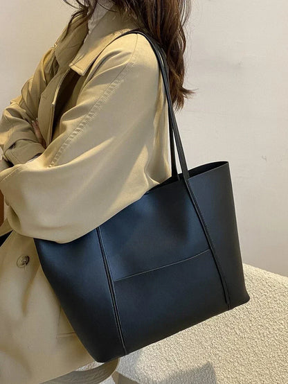 Sophie Élégante Cabas en Cuir Souple