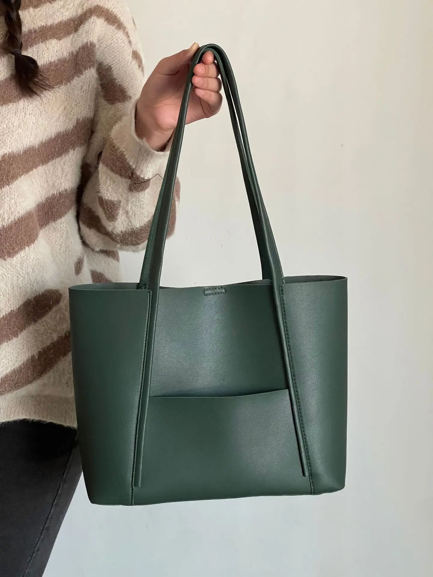 Sophie Élégante Cabas en Cuir Souple