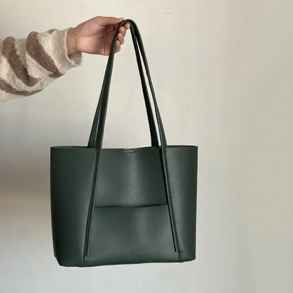 Sophie Élégante Cabas en Cuir Souple