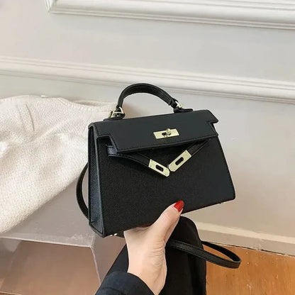Sophie Élégante Mini Sac à Main avec Fermeture Dorée