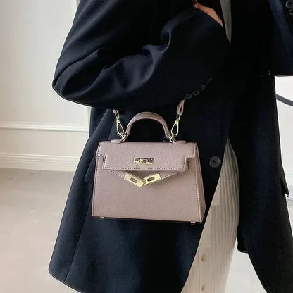 Sophie Élégante Mini Sac à Main avec Fermeture Dorée