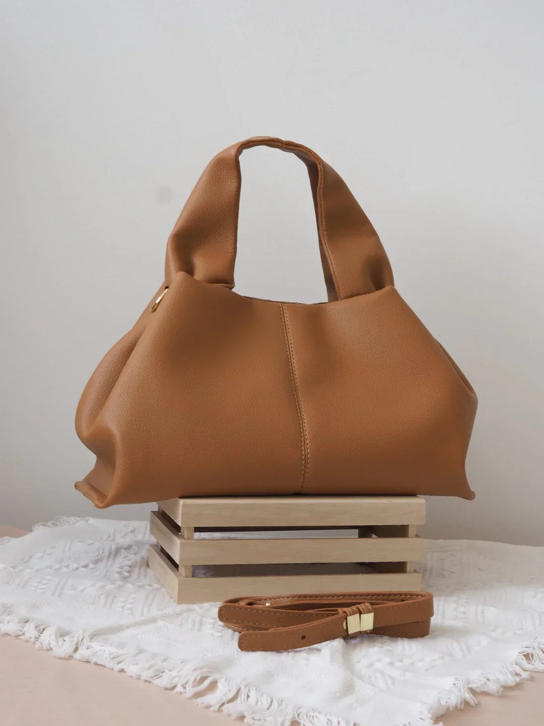 Sophie – Élégante Sac Bandoulière en Cuir Vegan Doux