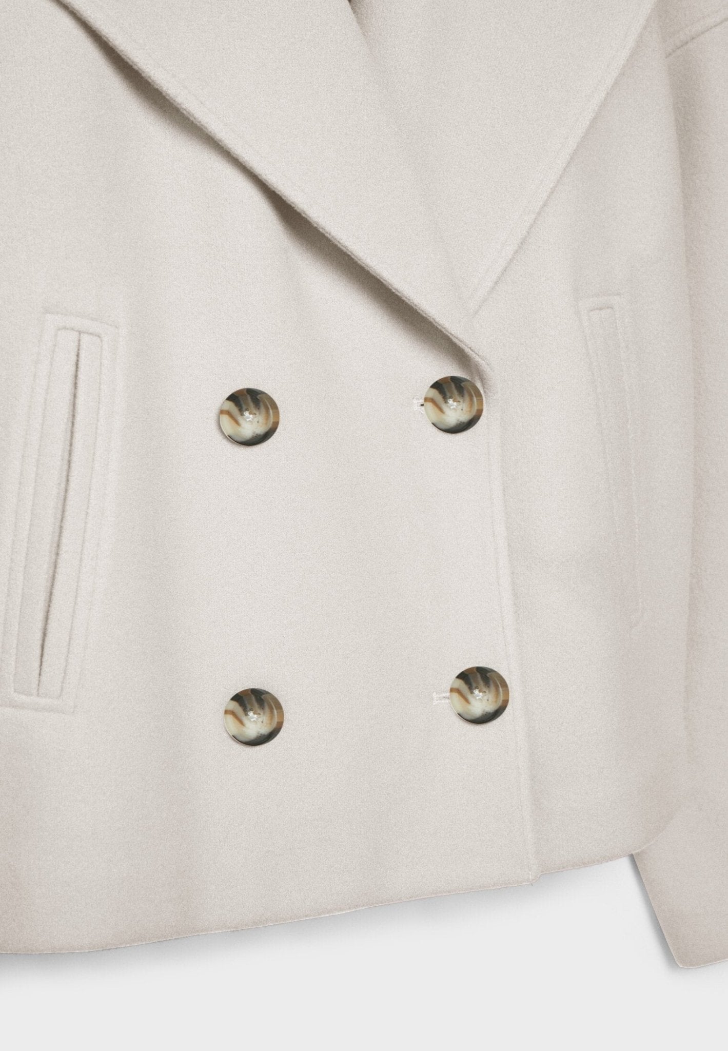 Sophie – Élégante Veste Croisée Courte