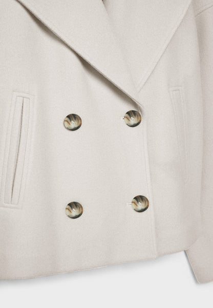 Sophie – Élégante Veste Croisée Courte