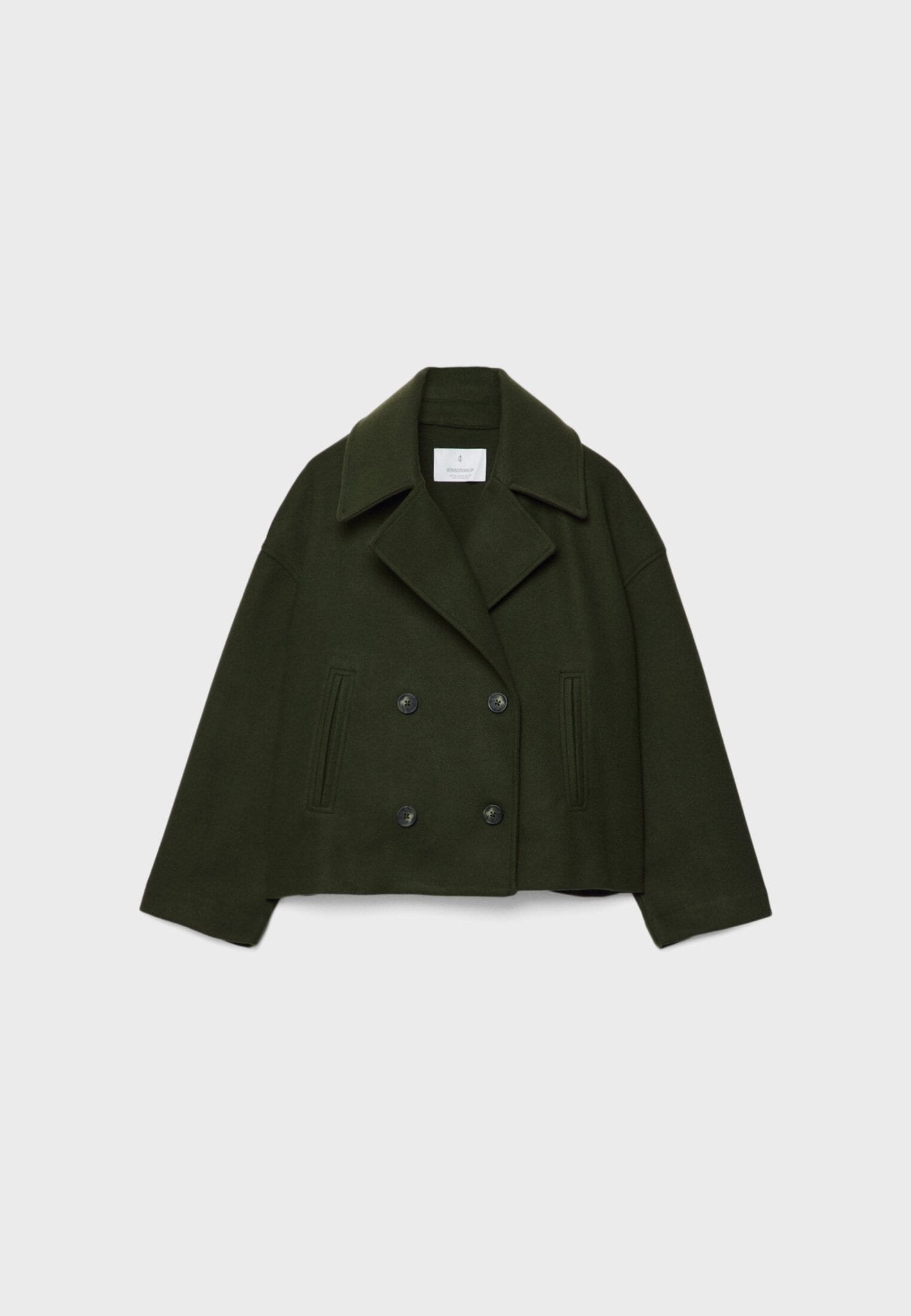 Sophie – Élégante Veste Croisée Courte