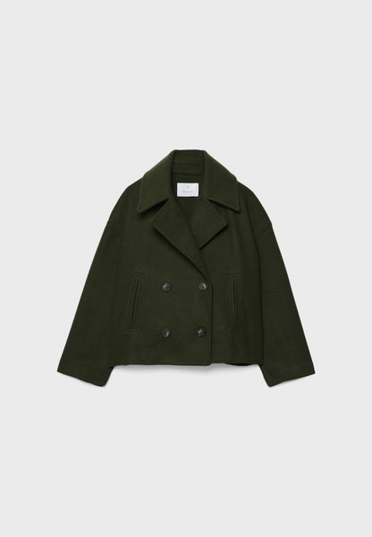 Sophie – Élégante Veste Croisée Courte