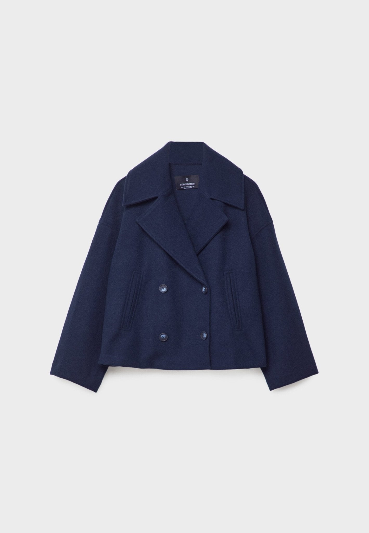 Sophie – Élégante Veste Croisée Courte