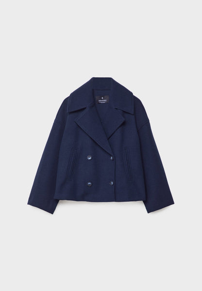 Sophie – Élégante Veste Croisée Courte