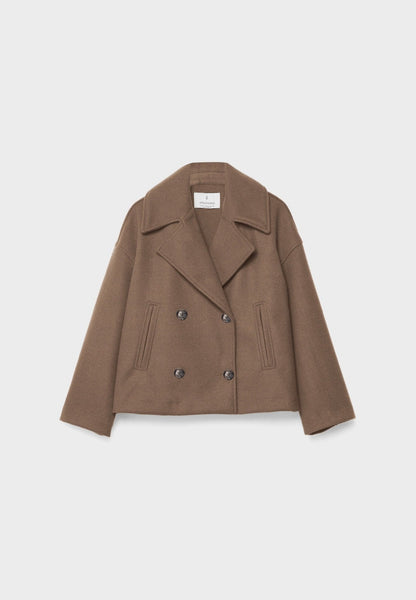 Sophie – Élégante Veste Croisée Courte