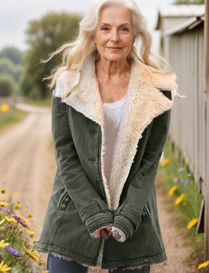 Sophie – Élégante veste chaude à col tailleur pour l’hiver