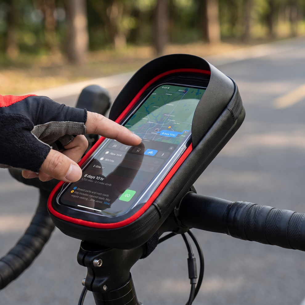 360° Rotatable Waterproof Phone Holder for Bicycle