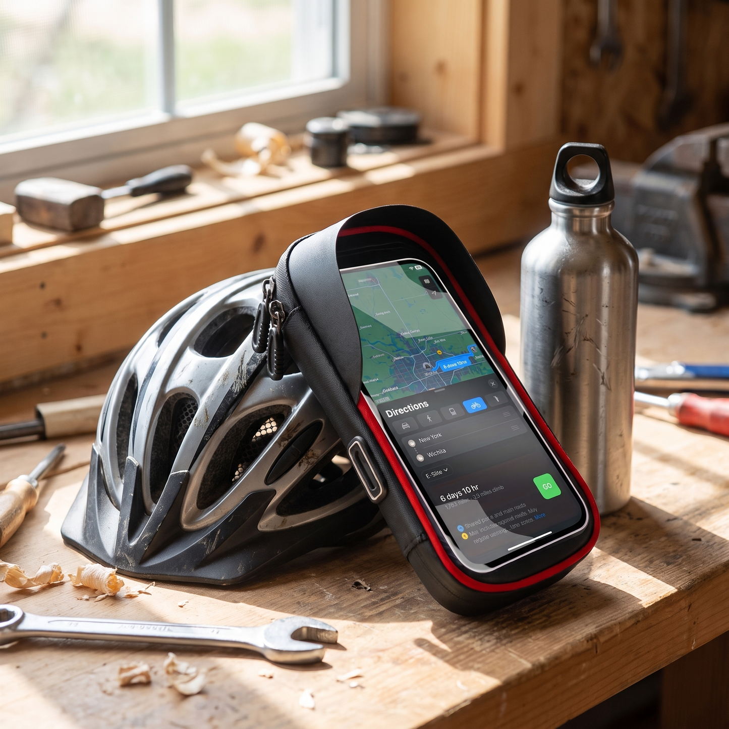360° Rotatable Waterproof Phone Holder for Bicycle