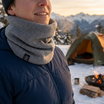 Tour de Cou Tricoté Thermique pour Activités Extérieures