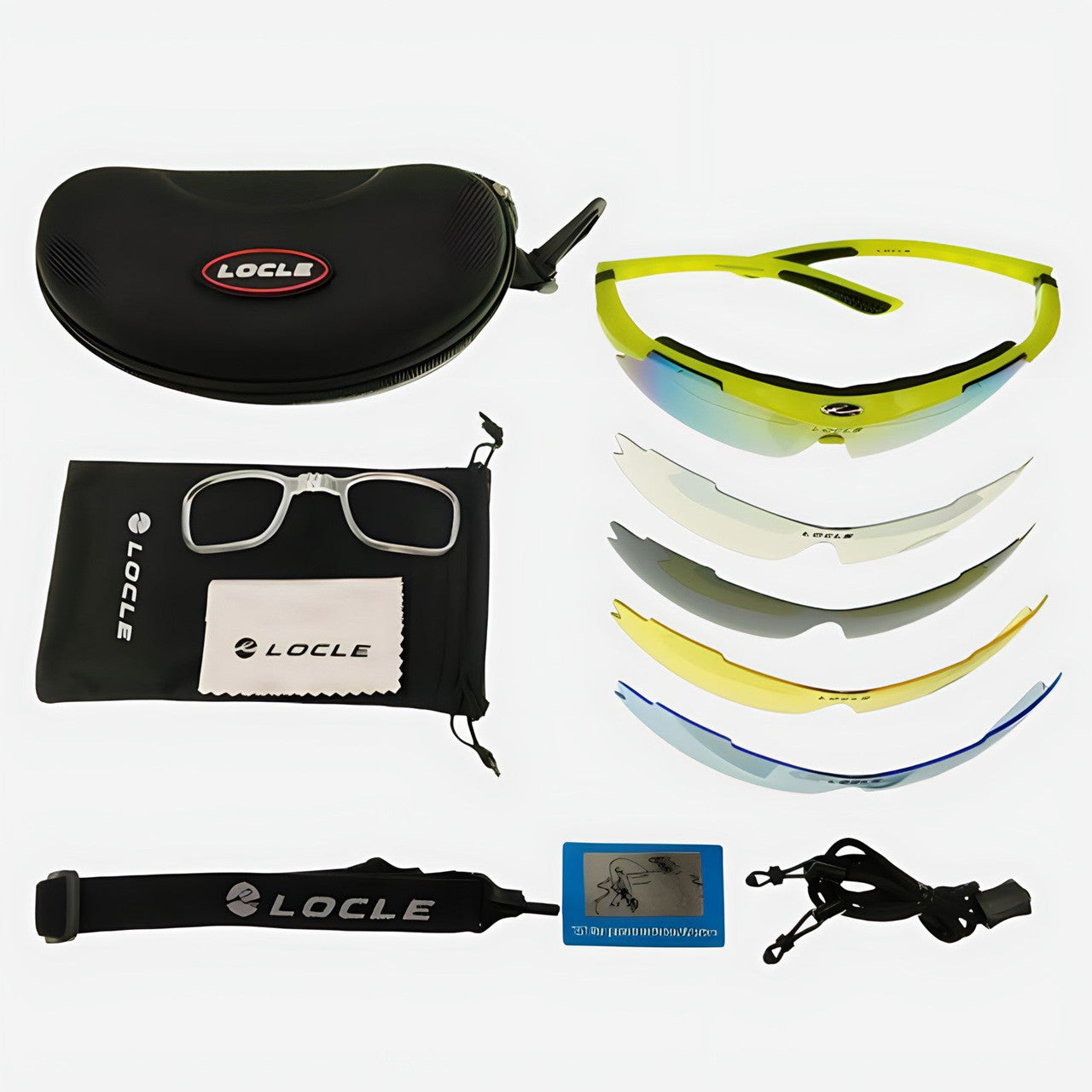 Lunettes de Trekking Antidérapantes pour Homme