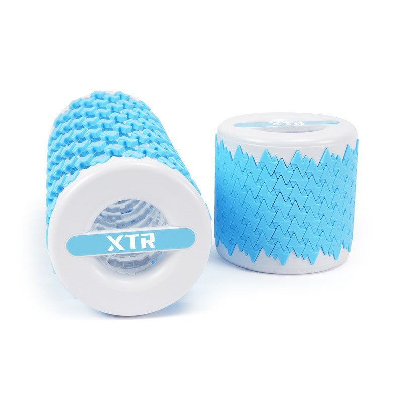 Uttrekkbar foam roller for muskelmassasje og restitusjon