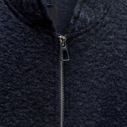 Oversized Zip Bomber Jacket