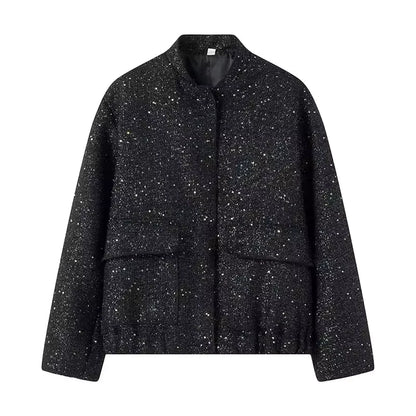 Shiny Sequin Jacket