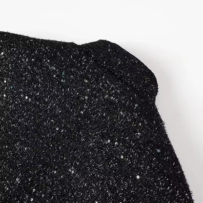 Shiny Sequin Jacket