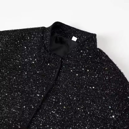 Shiny Sequin Jacket