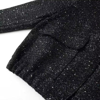 Shiny Sequin Jacket