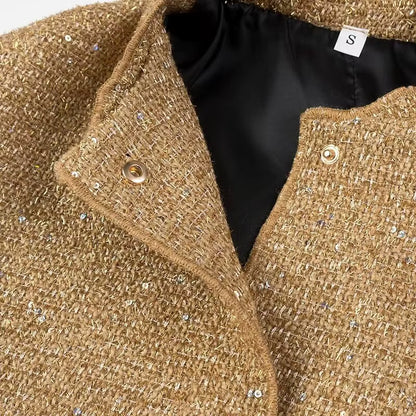 Shiny Sequin Jacket