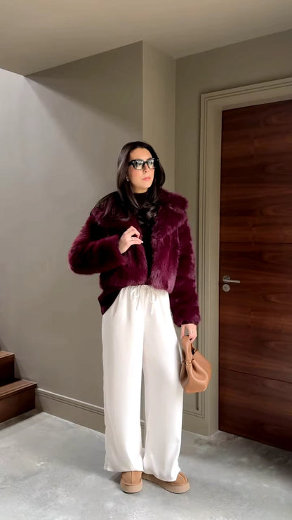 Chic Jacket in Soft Hair