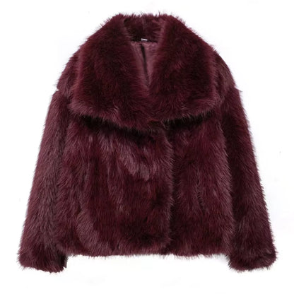 Chic Jacket in Soft Hair
