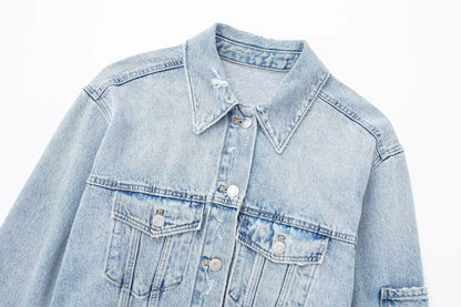 Short Jacket with Fringe