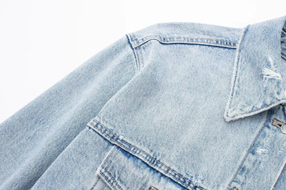 Short Jacket with Fringe