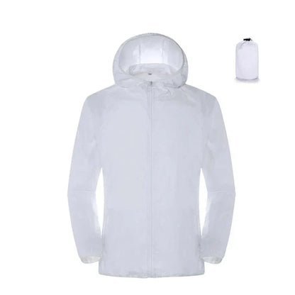 Veste De Randonnée Imperméable Et Coupe-Vent Légère Homme Et Femme