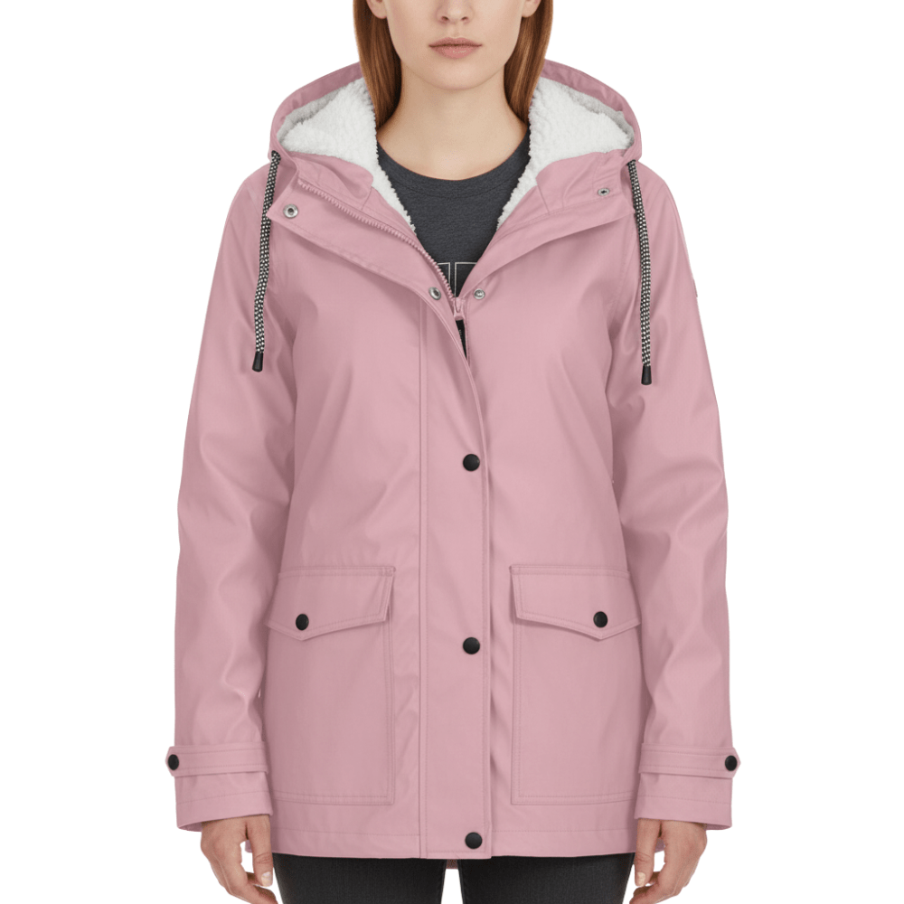 Women's Waterproof and Windproof Jacket with Hood