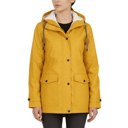Women's Waterproof and Windproof Jacket with Hood