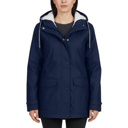 Women's Waterproof and Windproof Jacket with Hood