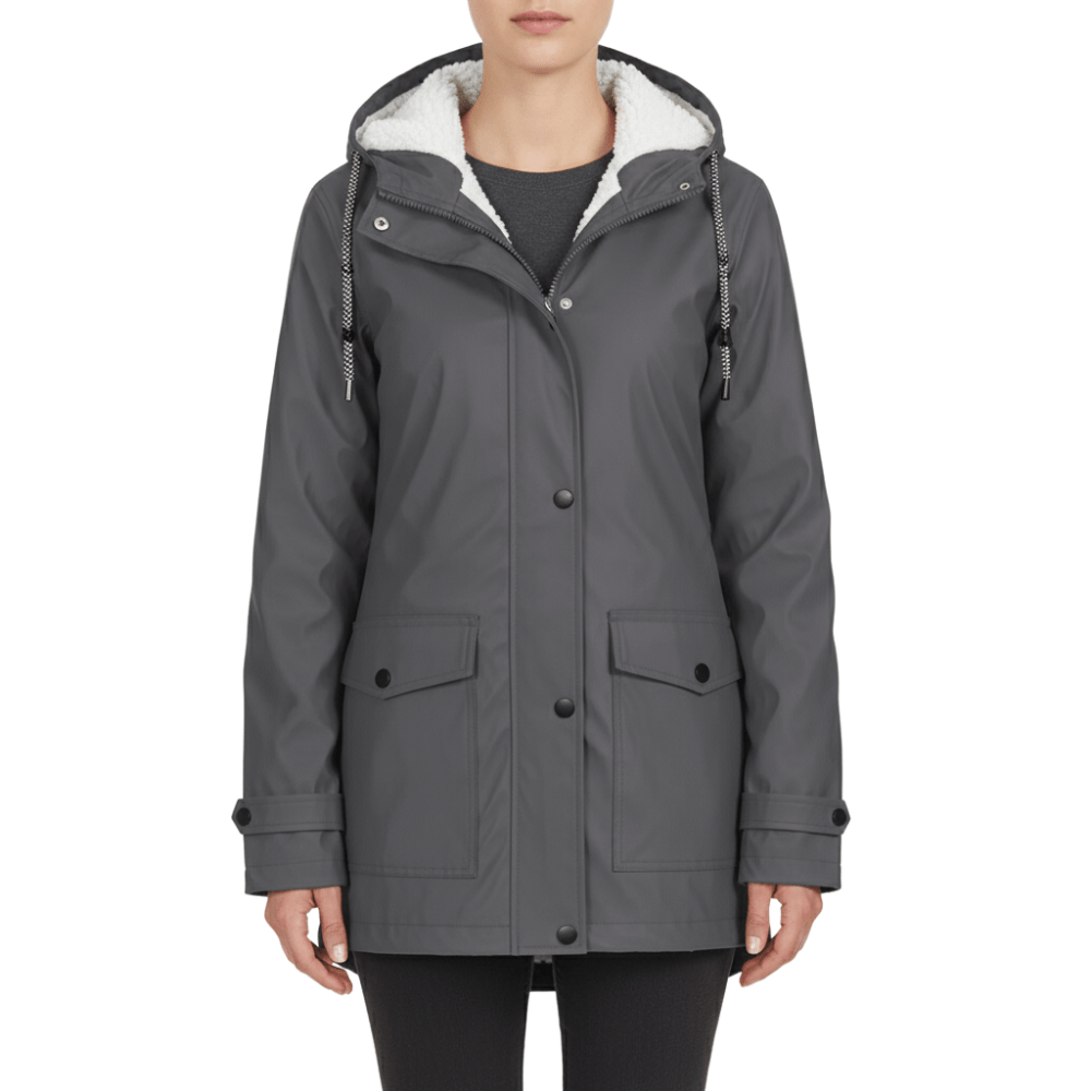 Women's Waterproof and Windproof Jacket with Hood