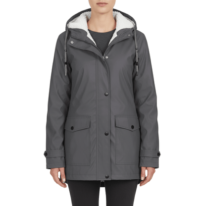 Women's Waterproof and Windproof Jacket with Hood