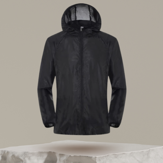 Veste Imperméable Coupe-Vent Randonnée Ultra-Légère