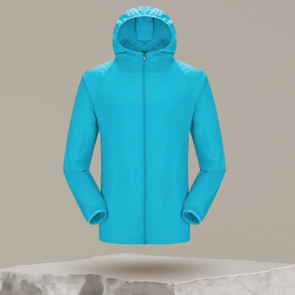 Veste Imperméable Coupe-Vent Randonnée Ultra-Légère